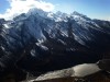 mountain view of langtang 