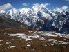 panaroma view of langtang 