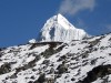 mountain view of langtang 