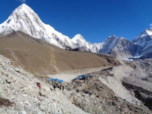 Gorakshep last village before Everest Base Camp 