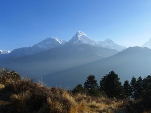 Sunrise view from Poon Hill